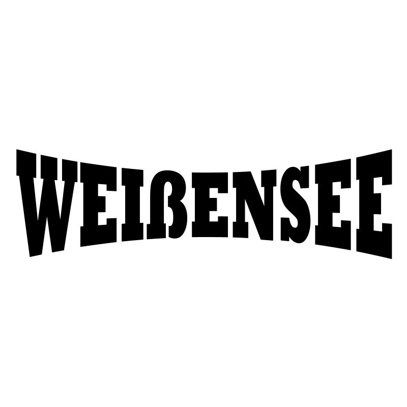 Weissensee lettering