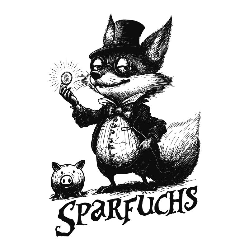 Sparfuchs Fuchs Schnäppchenjäger Pfennigfuchser