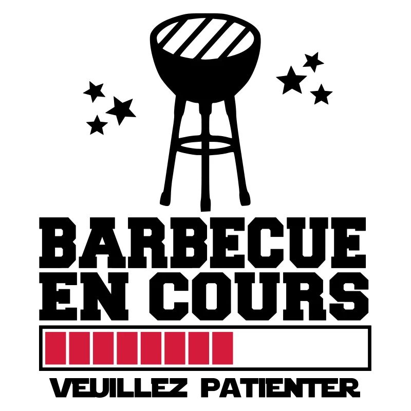 barbecue en cours