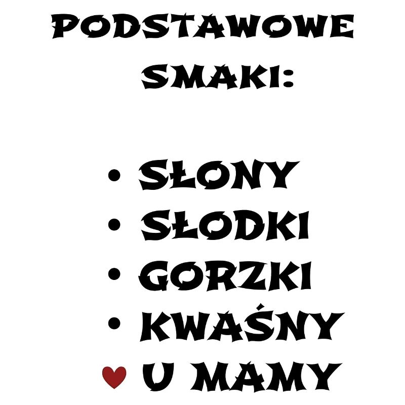 Geschmäcker bei Mama