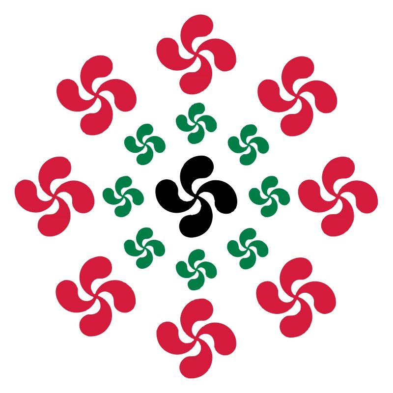 croix basque lauburu