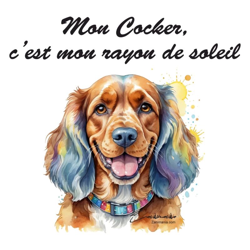 Cocker rayon de soleil