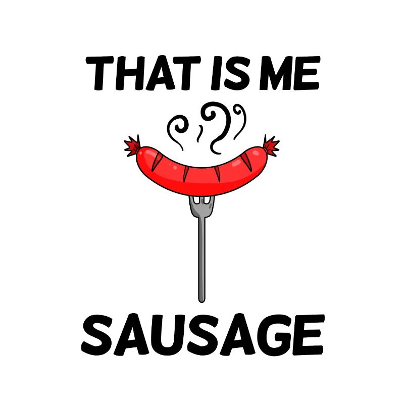 Saucisse disant drôle