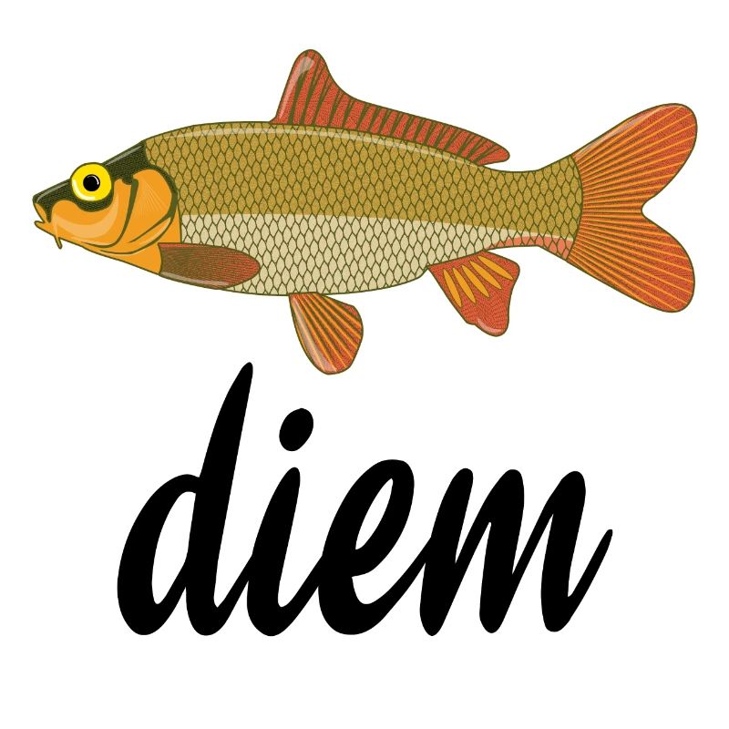 Poisson doré écailles orange