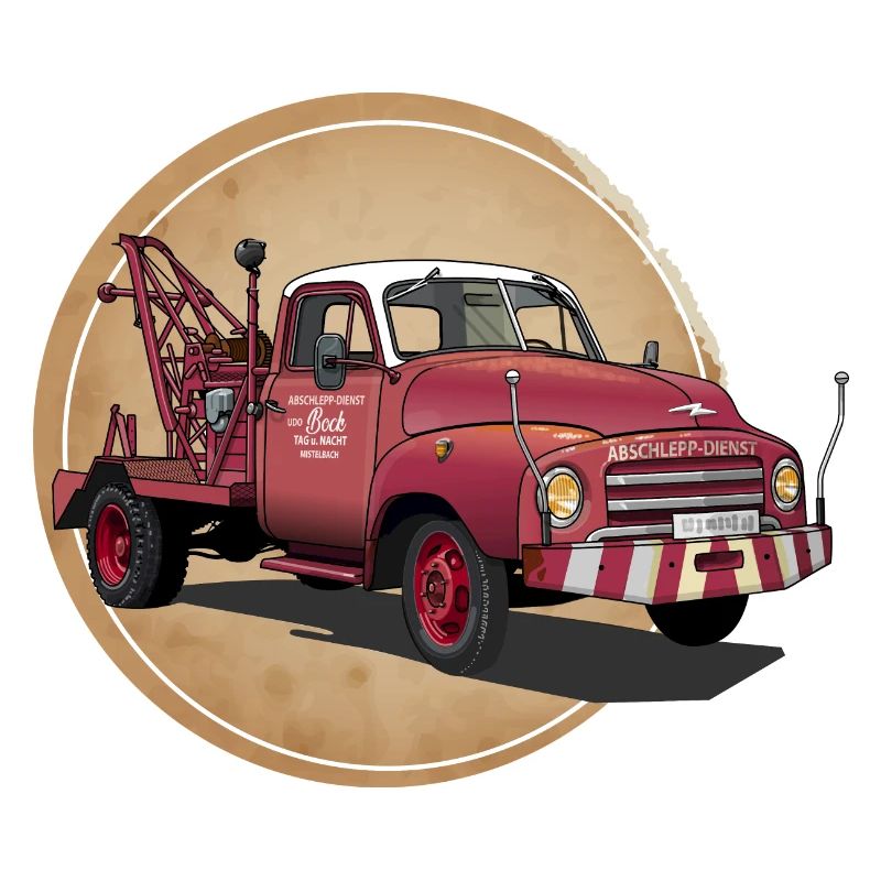 Abschleppwagen Oldtimer