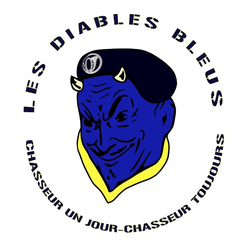 Devises Chasseurs Diables Bleus - Armée Française