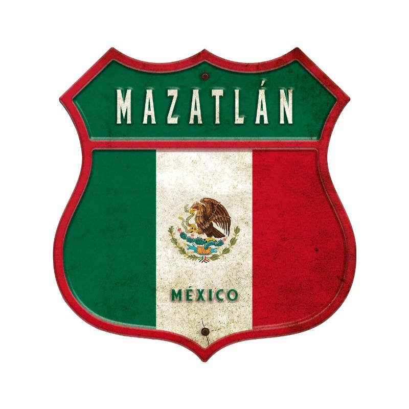 Mazatlán Mexiko Wappen Design