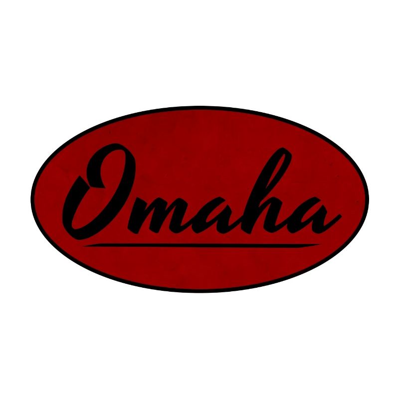Omaha Vintage Script Logo