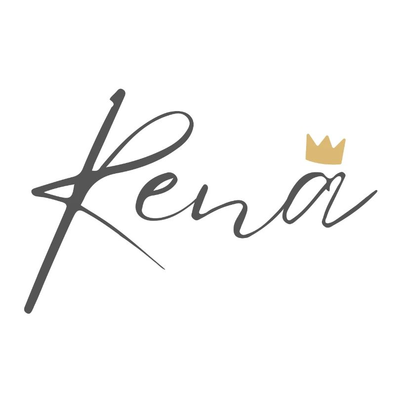 Prinzessin Irena Crown Hemd – Name mit Buchstabe I