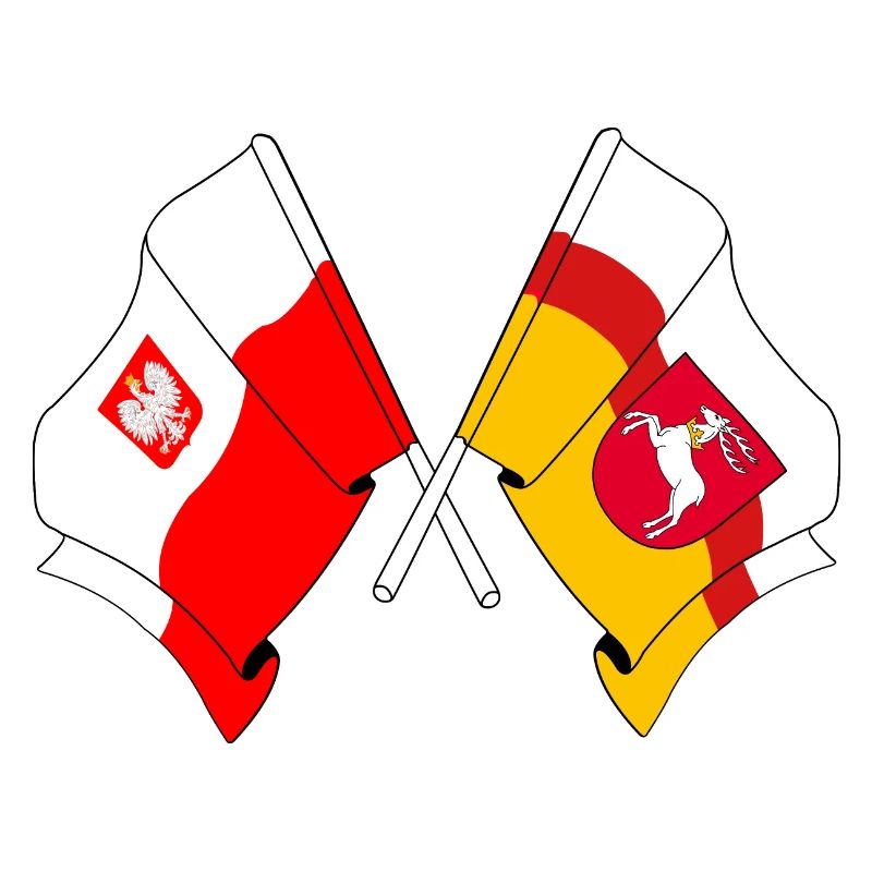 Drapeau de la Pologne, Lubin croisé