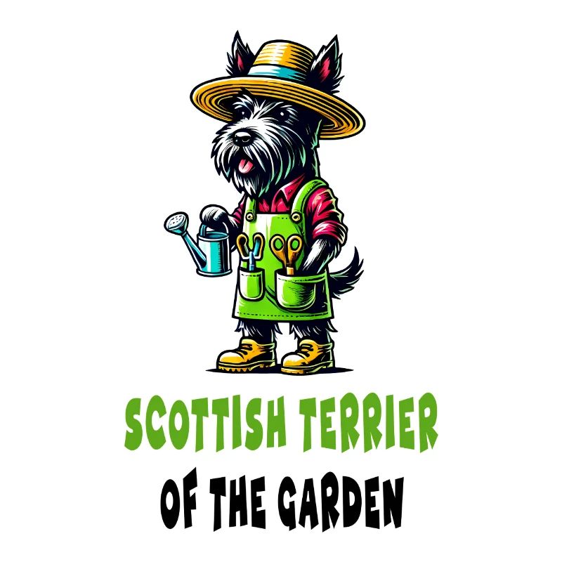 Scottish Terrier Gärtner
