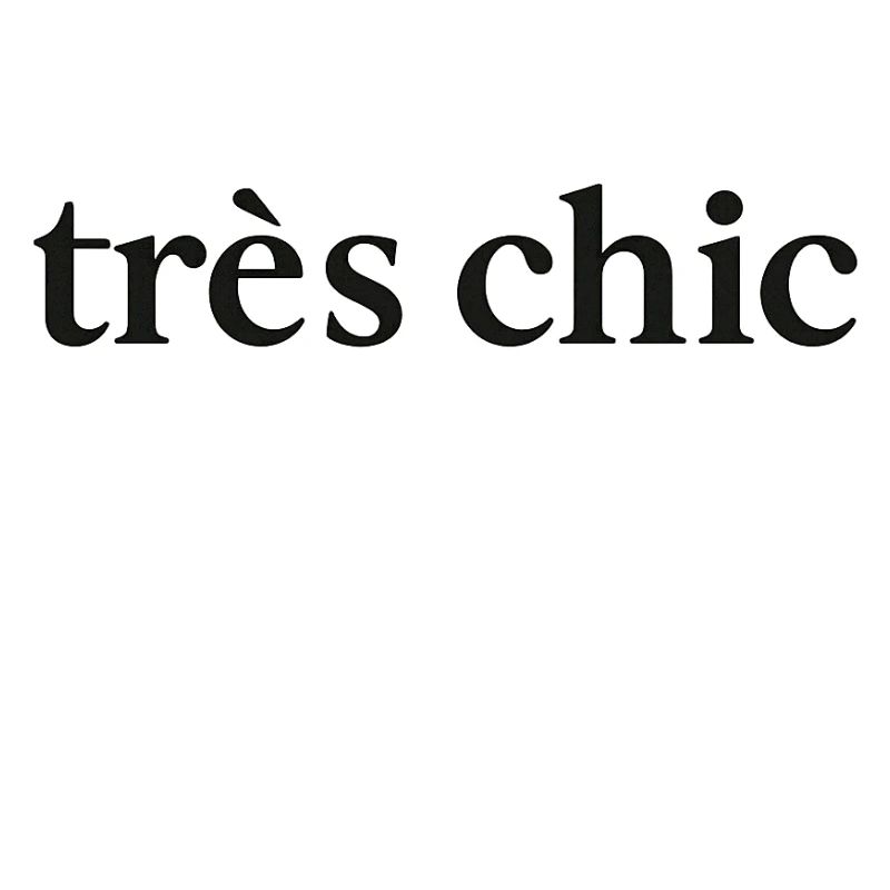 trés chic. Imprint