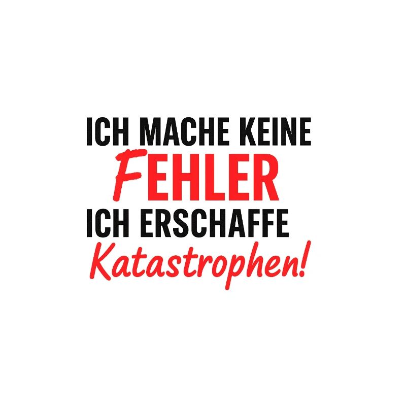 Ich erschaffe Katastrophen Fehlerfrei