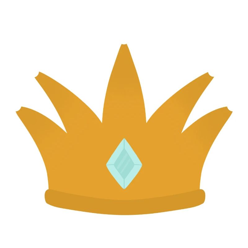 Couronne élégante avec accent de bijoux