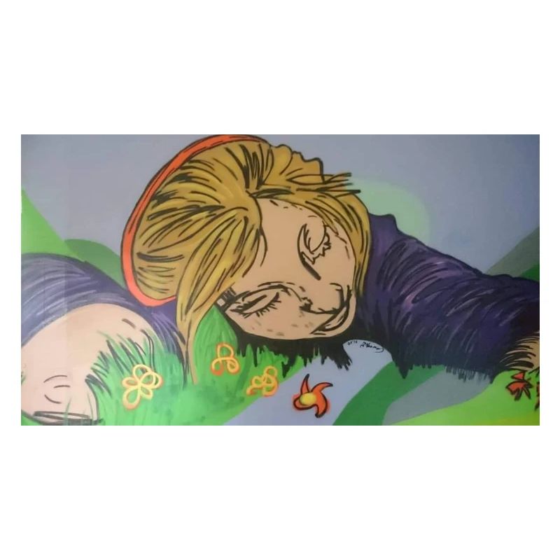 Träumendes Mädchen