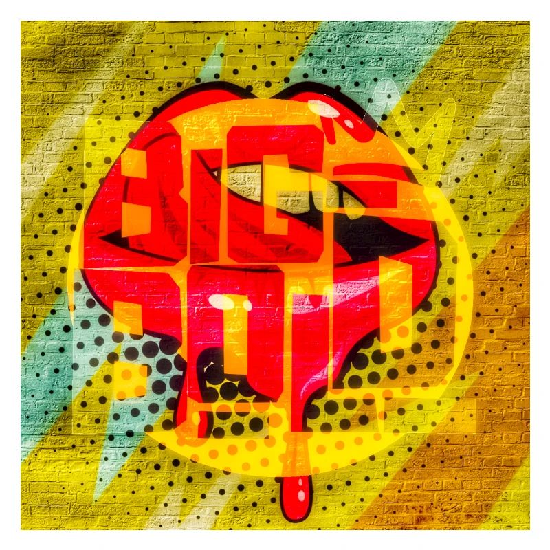 Graffiti Pop Art Lutscher
