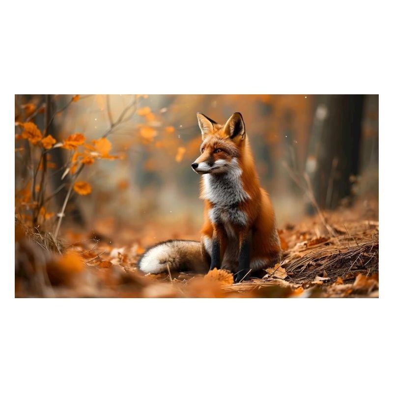Fuchs im Herbst