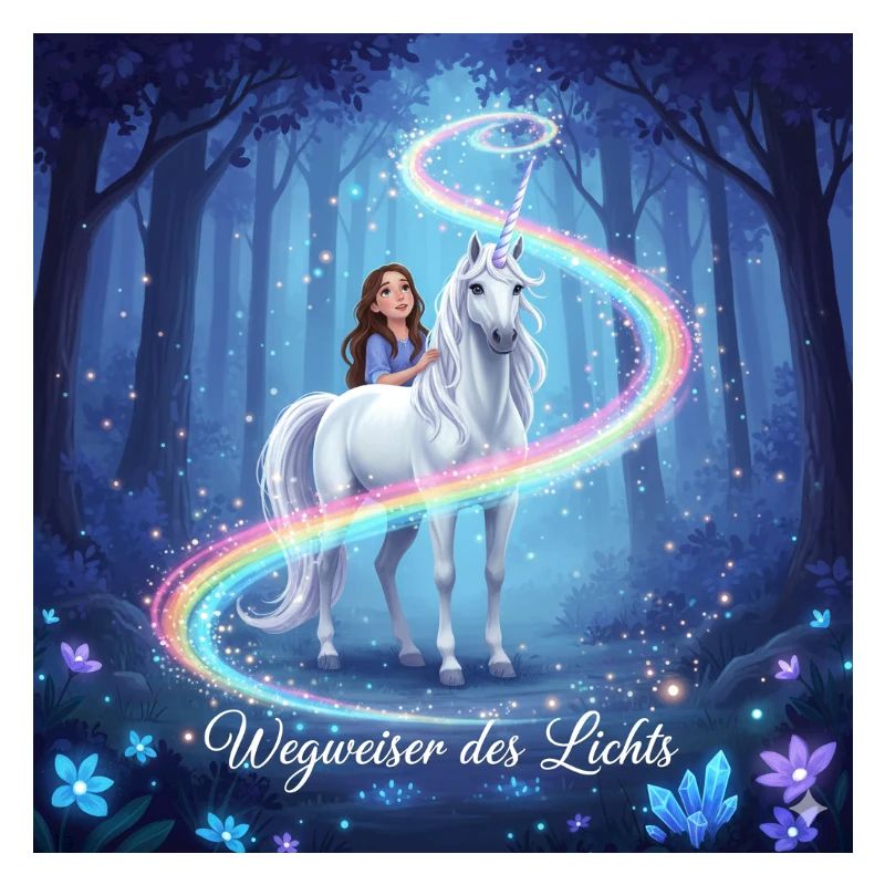 Wegweiser des Lichts im Unicornenwald