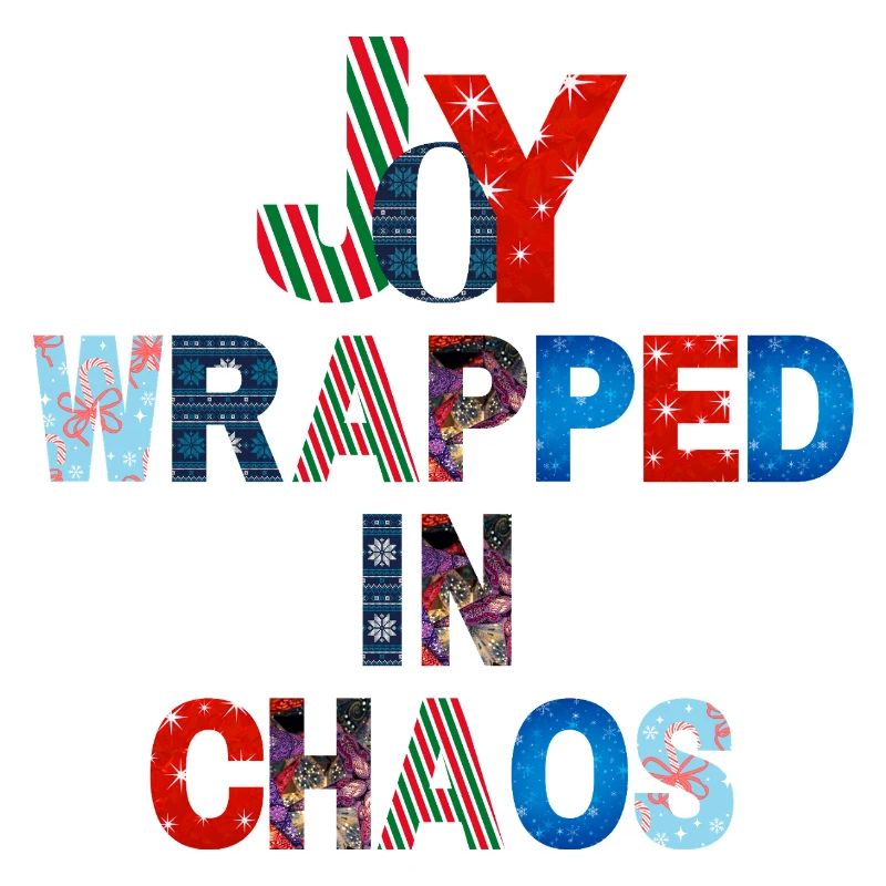Conception de la typographie de Noël