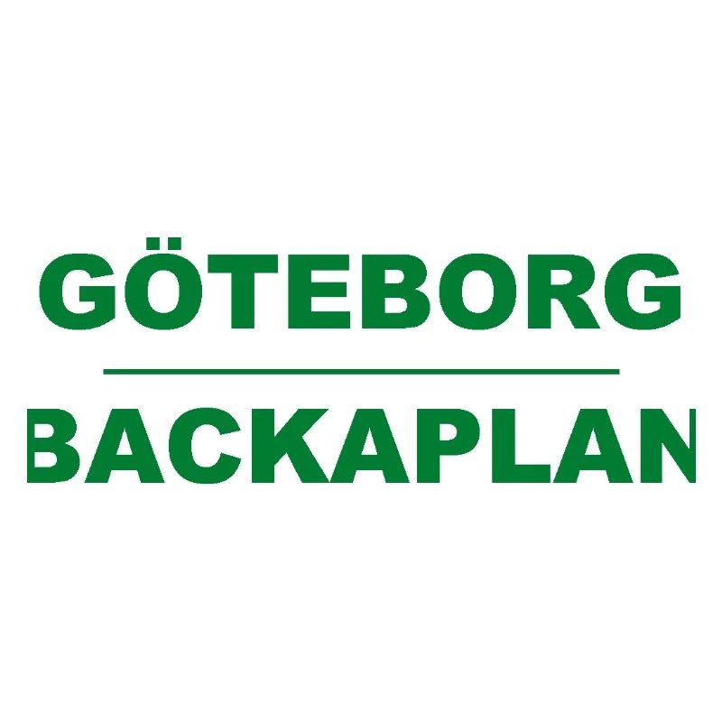 Göteborg Backaplan – Grün-Schwarz-Design