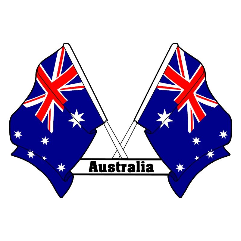 Les drapeaux croisés de l’Australie