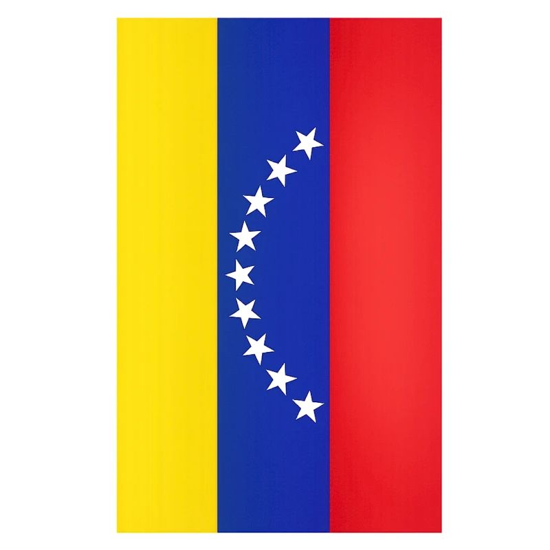 Venezuela-Flaggenbogen-Sterne