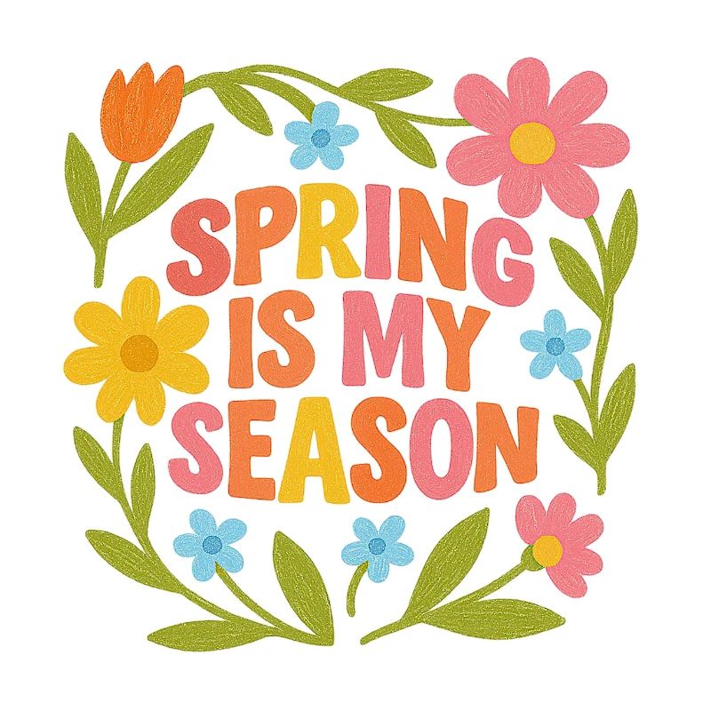 Le printemps est ma période préférée de l’année