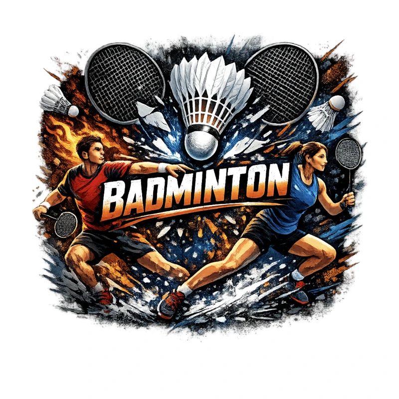 Badminton Fury Double Rush