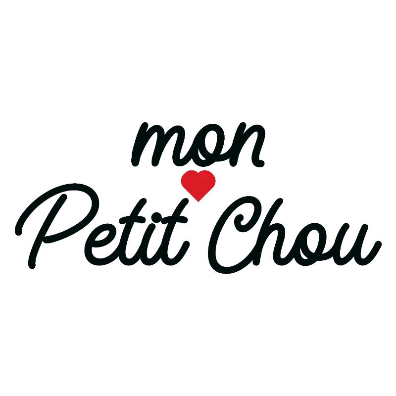 Mon Petit Chou Script Coeur