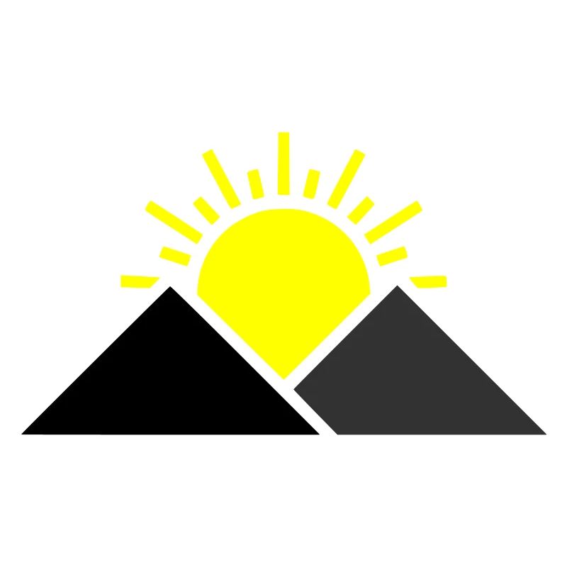 Sonne Berge Landschaft