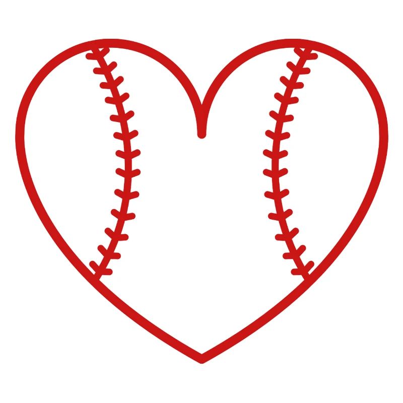 Cœur du baseball softball