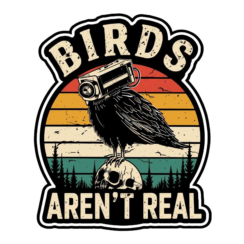 Théorie du complot Les oiseaux sont des drones chantent