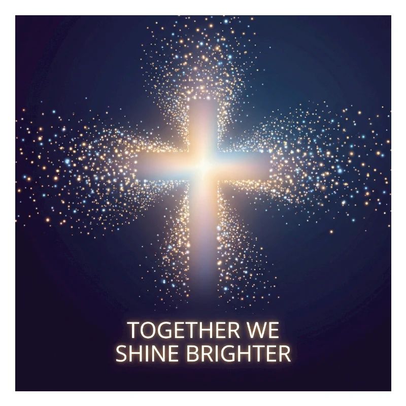 Lichtkreuz Gemeinsam Strahlen
