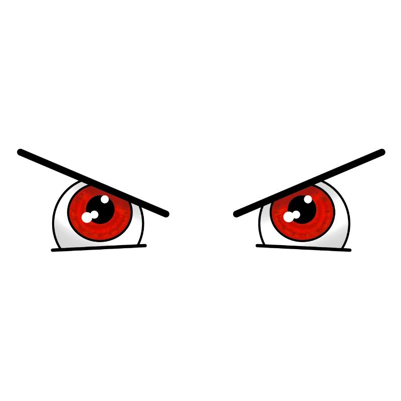 Red eyes for Halloween
