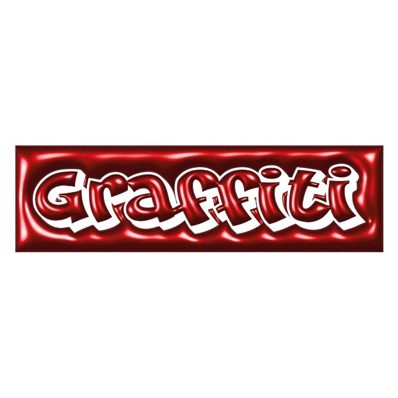 Bulle de graffiti 3D