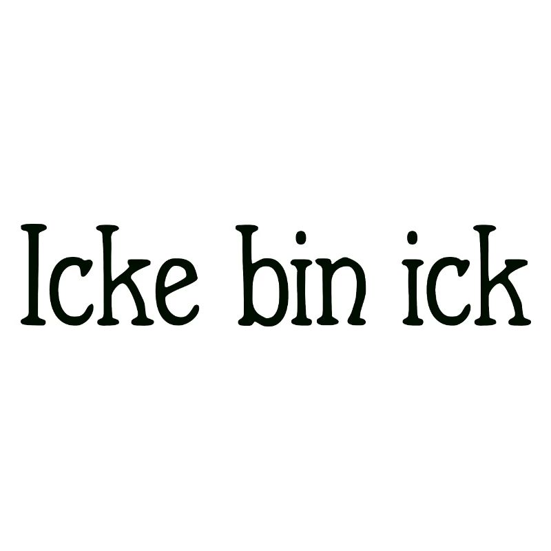 Icke bin ick Berlin