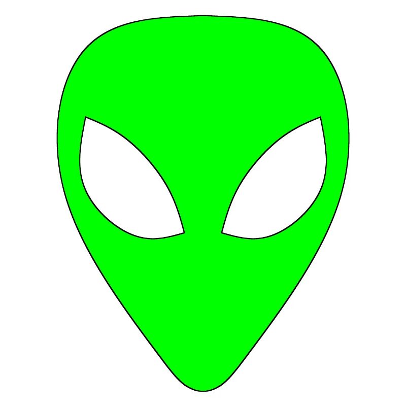 Alien - Vert clair