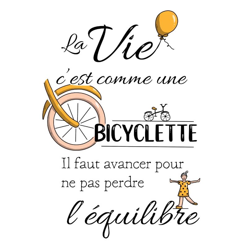Equilibre et bicyclette