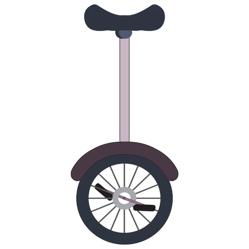 Einrad Einradfahrer