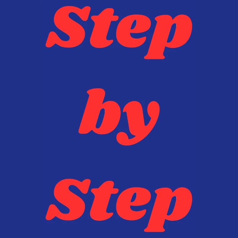 Step by step typography