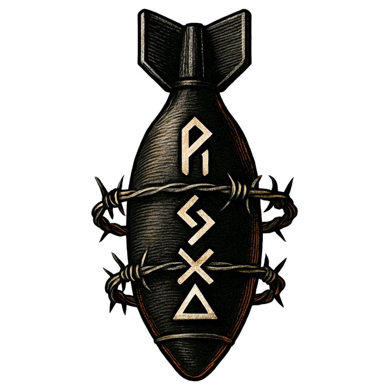 Underground Barbed Wire Bomb