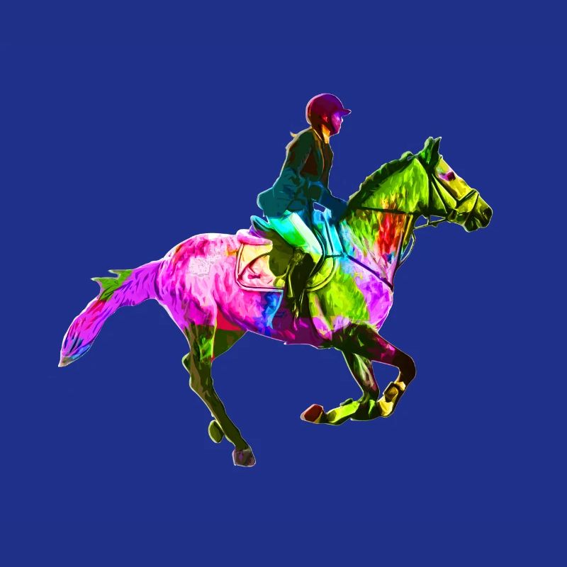 Cavalière colorée