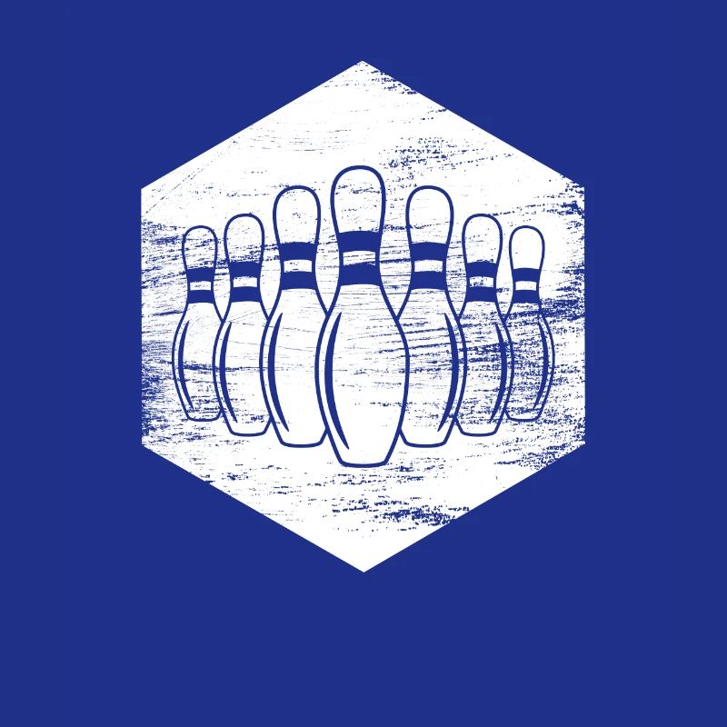 Dessin d’épingles de bowling