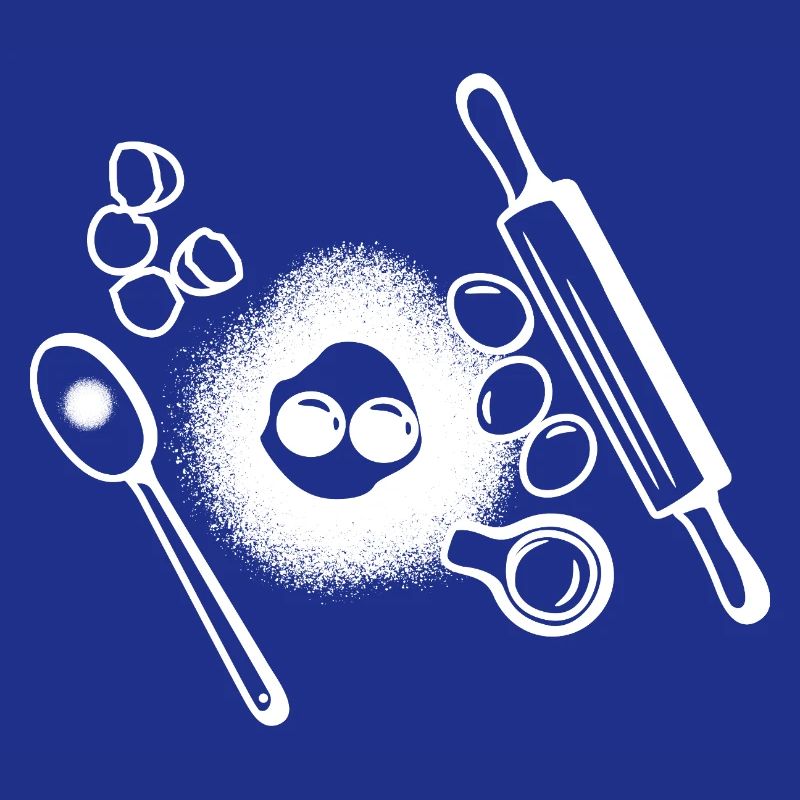 Dessin des ingrédients de cuisson