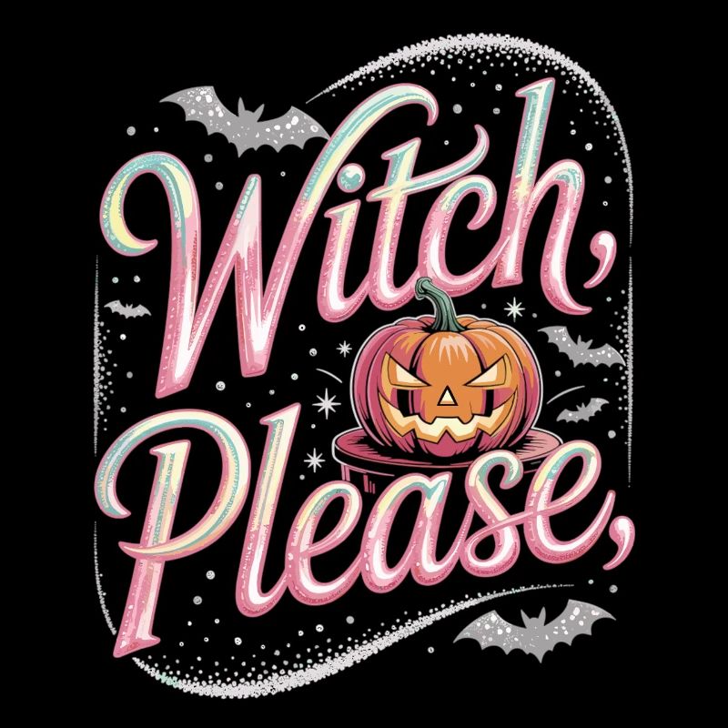 Halloween Witch Pumpkin Design