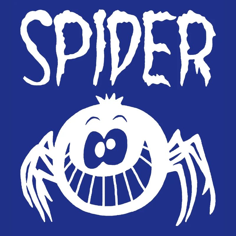 The smiling white spider