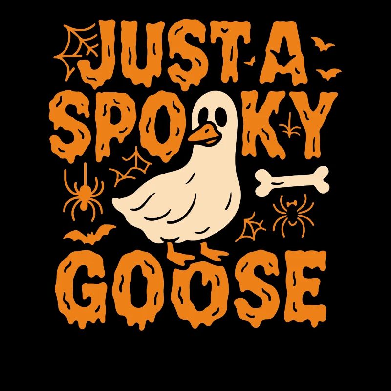 Just a Spooky Goose Halloween Kostüm Lustiger Spruch