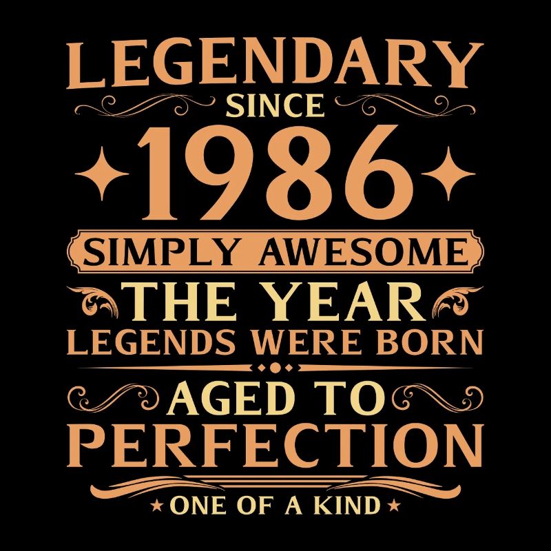 40e anniversaire de Legends 1986