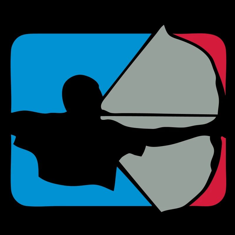 tir arc logo archery bogenschieben drape