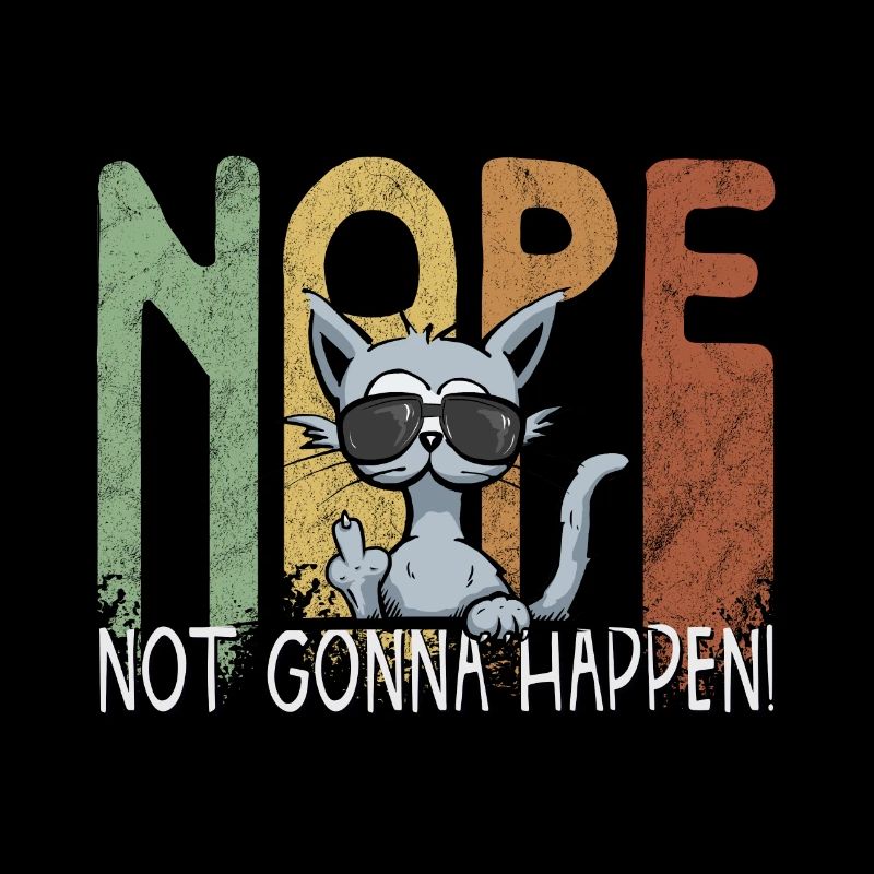 Non, ça n’arrivera pas ! Chat avec majeur